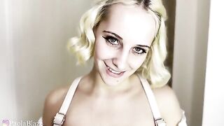 She has a round ass and she wants it to be slapped hard