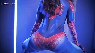 First time in latex, exclusive cosplay content part 1