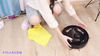 A young couple have fun while the girl's parents are away (Conversational Turkish porn)