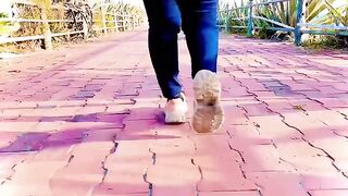 A fat Latina girl showed her ass and got fucked hard by a big cock