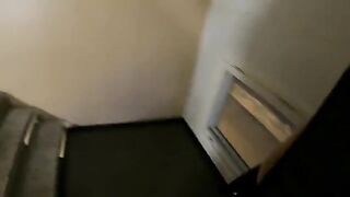 A girl was fucking with her neighbor on the street