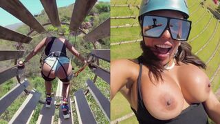 An adventure with a hot Latina who loves to take risks, Luna Star