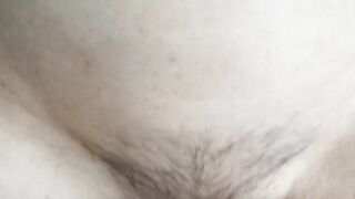 Skinny MILF with a hairy pussy begs to be fucked hard