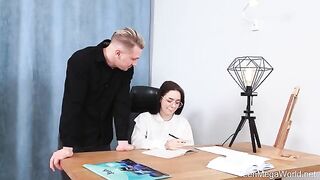 A guy’s dick in pussy, but studying doesn’t enter her mind