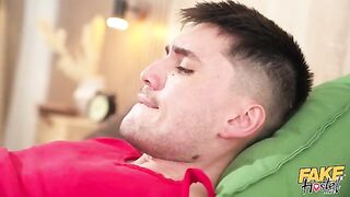 If you rent a room, you get a whore. That's the promise of this steamy video