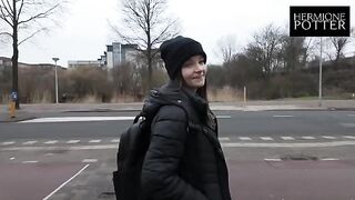 I picked up this cute girl on a walk, and we had some fun