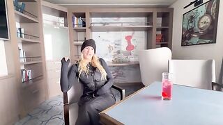The pretty blonde came up with a plan for the office encounter