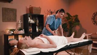 How about an erotic massage from a stunning masseuse with captivating eyes?