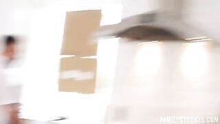 The guy took two holes of his girlfriend for the sake of passion