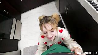 A young girl with a pierced pussy knows what she wants