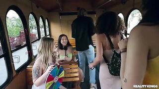 Sexy party without panties - that's what the girls like