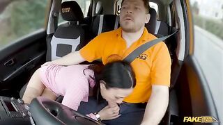 Did the madam want to seduce a client in the car?
