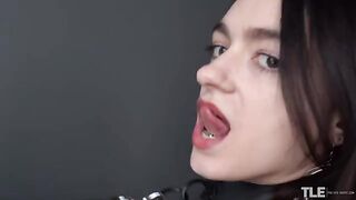 The secret of a modest girl is revealed in this hot video