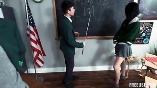A vulgar performance in the style of a role play for 2025