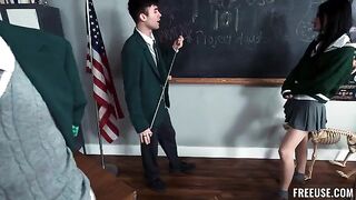 A vulgar performance in the style of a role play for 2025