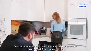 My desired whore - the best cunnilingus with a hot secretary in HD