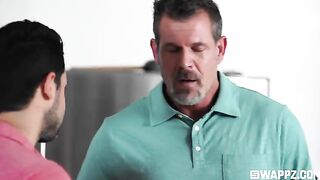 The guys do not change the rules of oral play, and the girl likes it