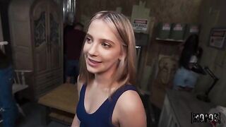 Girl swallows all the sperm, she doesn't let a single drop go to waste