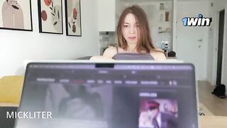 The work is over, time for another blowjob