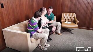 A comfortable couch is the solution to many problems