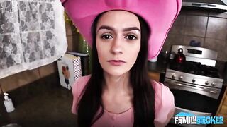 Girl takes dick in her pussy like a real cowgirl