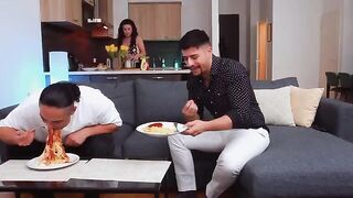 If you have a guest at your house, you must share