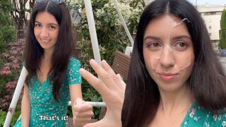 I got a little bit of dirt on my face from a wild Cumwalk adventure