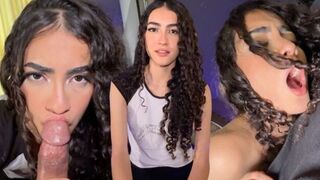 Skinny Latina with passionate nature gets her pussy smashed hard