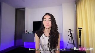 Skinny Latina with passionate nature gets her pussy smashed hard