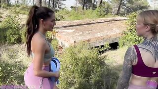 The guy didn’t take his girlfriend to the woods for nothing
