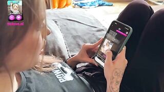 A man fucked his girlfriend and got cum on her ass