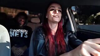 Speeding leads to unexpected intimate encounter with a cute girl