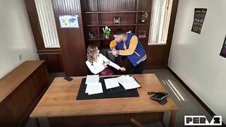 There is no barrier in the workplace for passionate encounters