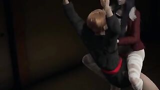Karura Kure humiliates a red belt in Kengan Ashura style