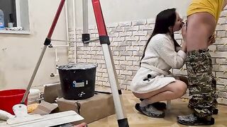 A guest worker repaired the house and had sex with the hostess