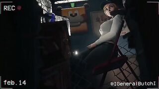 FNAF Security Breach Vanessa gets fucked in office at Mega Pizzaplex