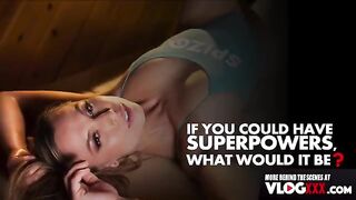 We're going all in with a massage pounding interview BTS featuring the stunning Aidra Fox