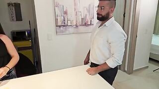 The guy checked the strength of mouth-watering Latin beauty’s pussy