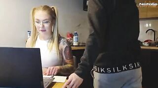 A girl is getting fucked by a man in a school uniform to get better marks