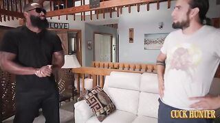 A girl is getting fucked, her husband loves to watch