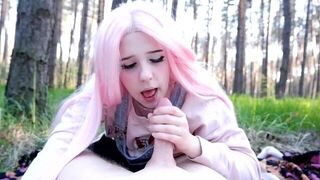 Her mouth is always hungry!