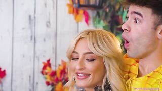 A holiday in autumn is not complete without a big sex party