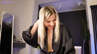 What surprise did the stepmom hide under her robe?