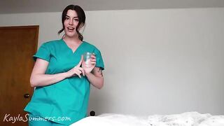 She wanted a face full of cum - that's what she got
