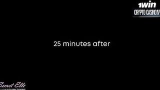 The stepson relaxes with a massage before sex with his sexy stepmom