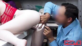 Don't be shy, look into the cameras. A nice blowjob scene
