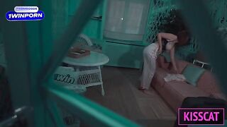 A busty mom gets banged every time she wants in the hotel room