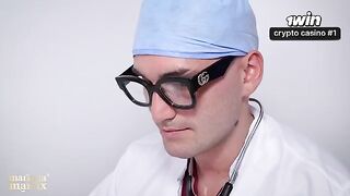 A doctor's examination can end up as a passionate session