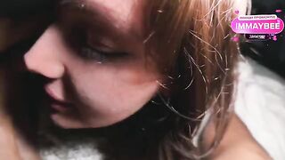 A man received a blowjob from his girlfriend's friend, who deepthroated him