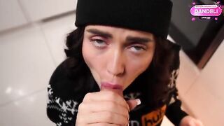 A girl with a naughty spirit wants to get fucked this Christmas